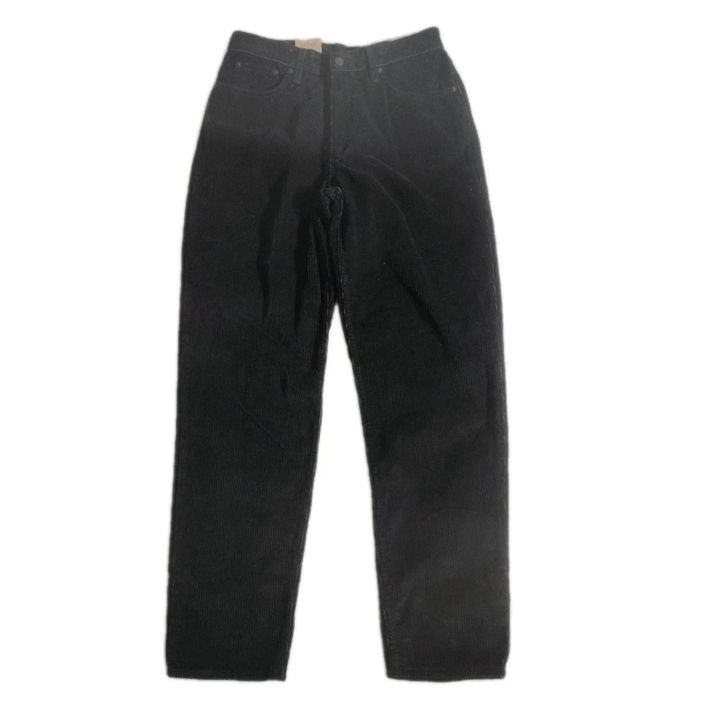 LEVI'S‎ Women's Corduroy Pants High Waisted Mom Jeans Maroon Size 32x30